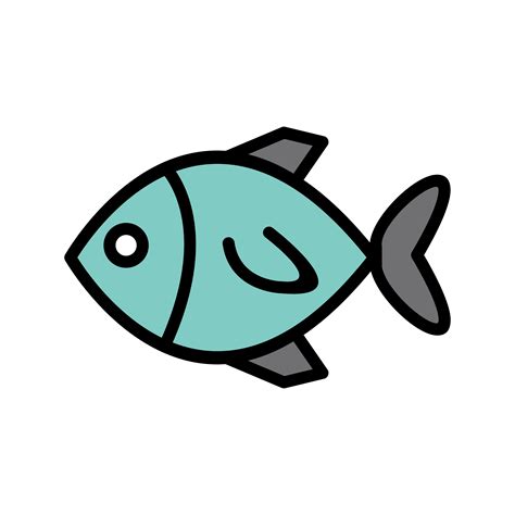 Vector Fish Icon 437270 Vector Art at Vecteezy