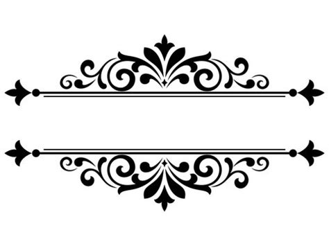 Decorative Corner Borders Vector