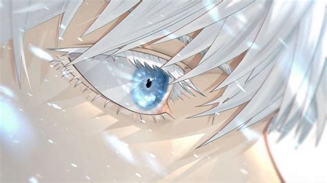 Jujutsu Kaisen Gojo Satoru blue eyes gray hair #1080P #wallpaper #hdwallpaper #desktop | Jujutsu ...