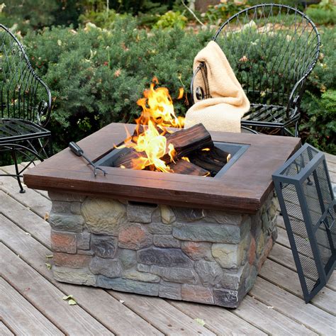 Outdoor fire pit tables - batmanvintage