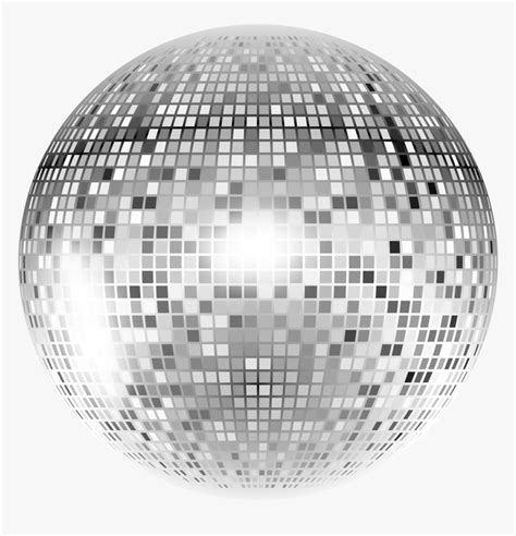 Clip Art Disco Ball Clipart - Transparent Background Disco Ball, HD Png Download , Transparent ...