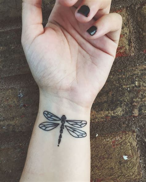 Dragonfly Wrist Tattoo at Tattoo