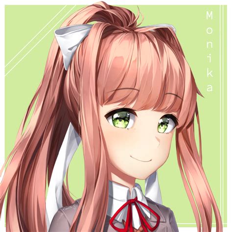 {DDLC} Monika! by Sasoura on DeviantArt