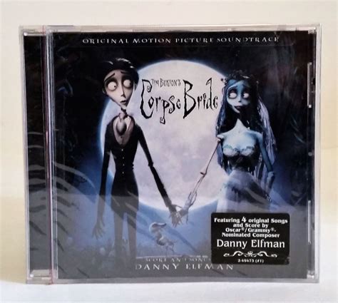 Cd Soundtrack Corpse Bride Tim Burton Lacrado Importado | Item de Música Soundtrack Usado ...