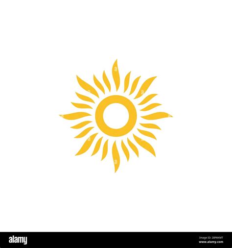 The sun logo hi-res stock photography and images - Alamy