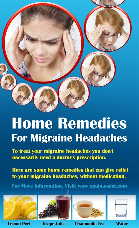 Simple Home Remedies for Migraine Headaches | Migraine home remedies, Migraines remedies, Home ...