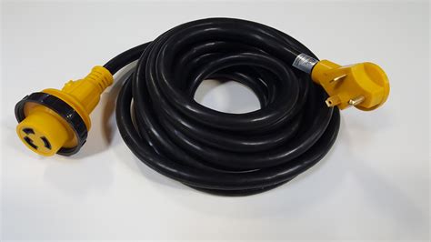 30 Amp RV Power Extension Cord Twist Lock Plug, 25ft