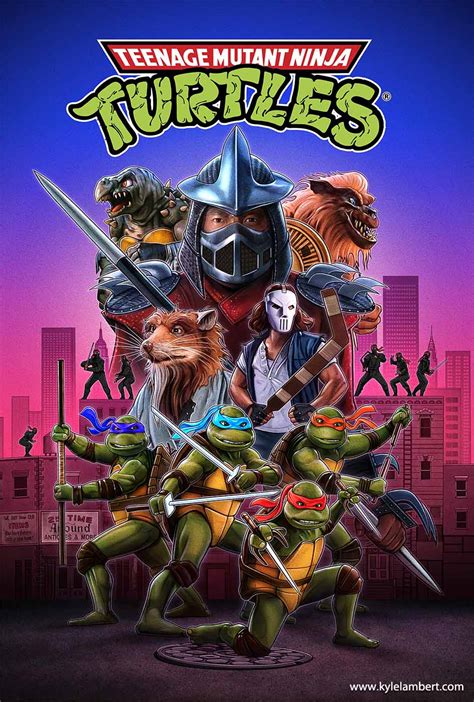 Kyle Lambert - TMNT - Movie Poster