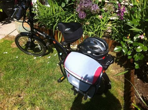 FOLDING ELECTRIC BICYCLE + CYCLE ACCESSORIES | in Southampton, Hampshire | Gumtree