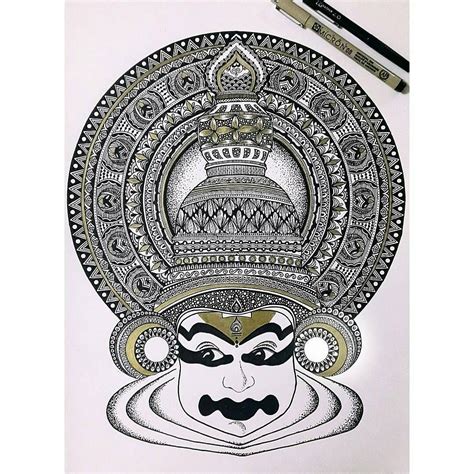 337 Likes, 1 Comments - Zen Artist Gathering (@mindfulness.mandalas) on Instagram: “Kathakali ...