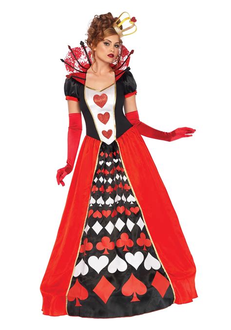 Women's Deluxe Queen of Hearts Costume