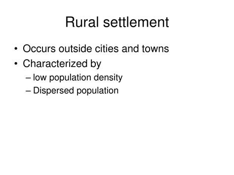 PPT - Chapter 19: Rural Settlement Patterns PowerPoint Presentation, free download - ID:6568113