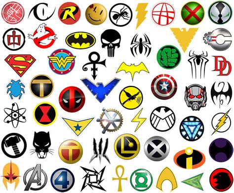 Marvel Symbols List