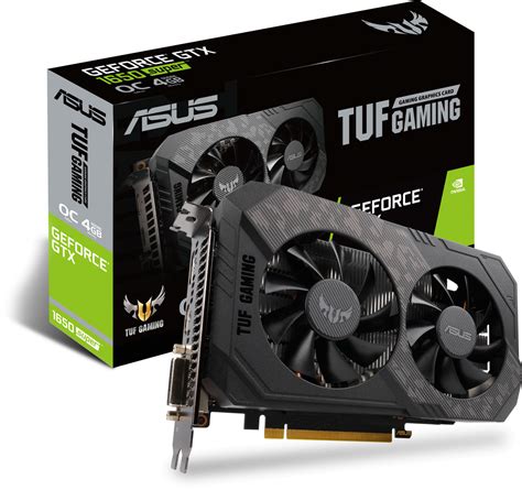 GeForce GTX 1650 SUPER TUF OC 4GB GDDR6 Graphics Card