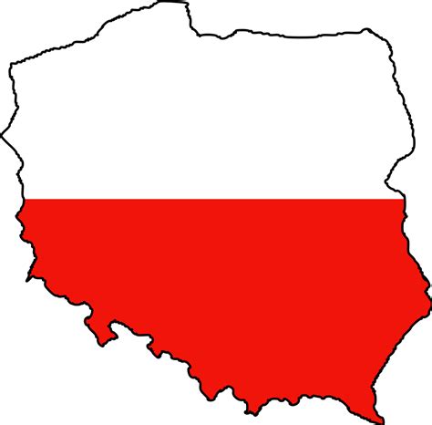 Poland Map Flag - MapSof.net