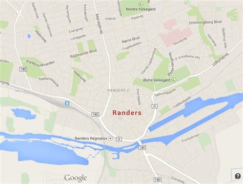 Map of Randers