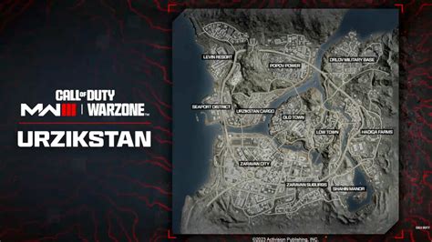 Warzone Urzikstan map POIs – All 11 points of interest