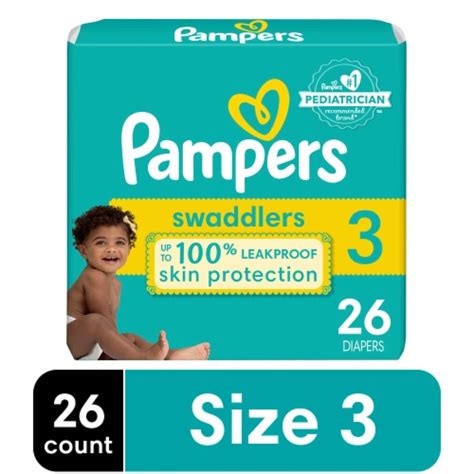 Pampers Swaddlers Baby Diapers Size 3 (16-28 lbs), 26 count - Pick ‘n Save