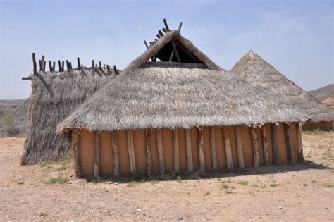 Reconstruction Of Neolithic House Royalty Free Stock Photography - Image: 28991127