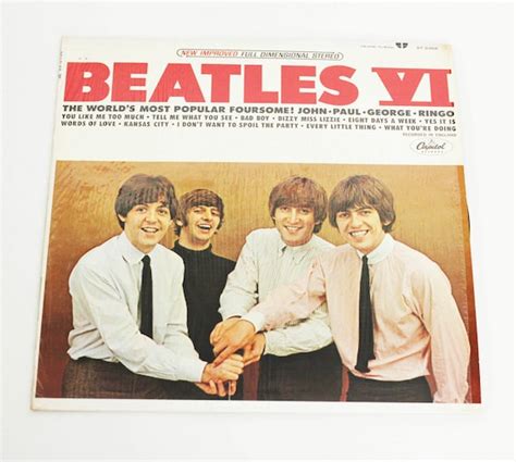 The Beatles Beatles VI Vinyl Record Album - agrohort.ipb.ac.id