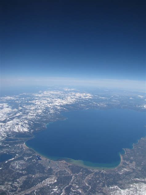 Lake Tahoe aerial view | visitrenotahoe.com