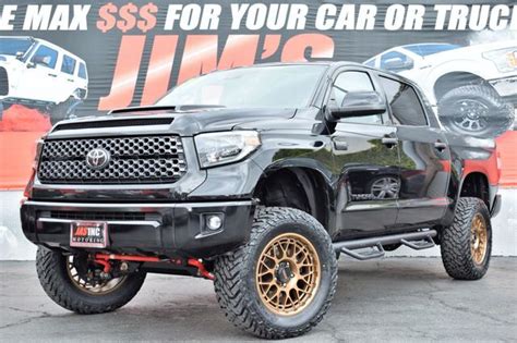 2019 Used Toyota Tundra 4x4 TRD Sport 6" RC Lift RC 20" KMC Wheels 35" Fuel Tires at Jim's Auto ...