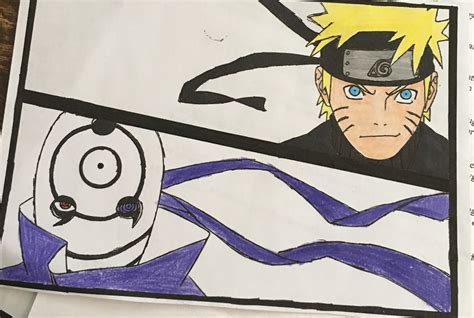 Naruto vs tobi by Clanger1234 on DeviantArt