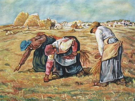 The Gleaning Painting at PaintingValley.com | Explore collection of The ...