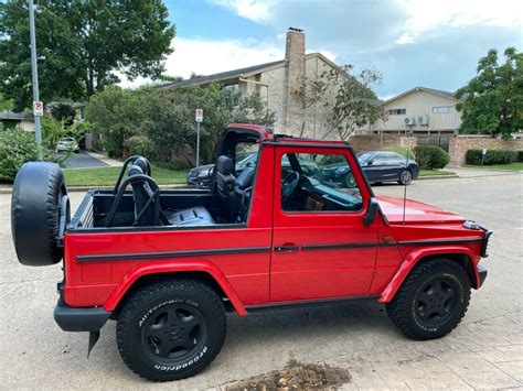 1991 Mercedes-Benz G-Class Cabriolet 230 G Cabrio G-wagon convertible ...