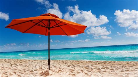 Woman killed by beach umbrella in freak accident - ABC13 Houston