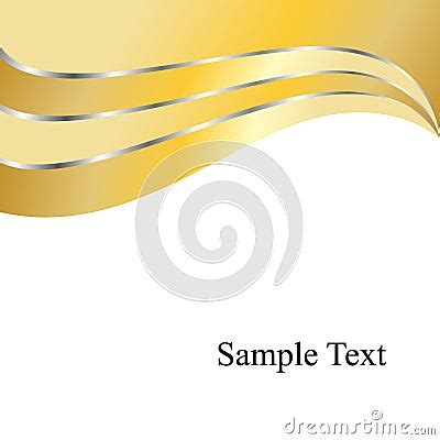 Vector Gold Swirls Background Stock Photos - Image: 6470433