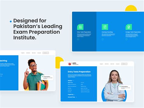 KIPS Prep Website Design by Kakarh on Dribbble