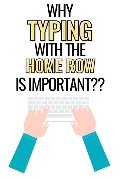 Why Typing With The Home Row Is Important - Hess UnAcademy