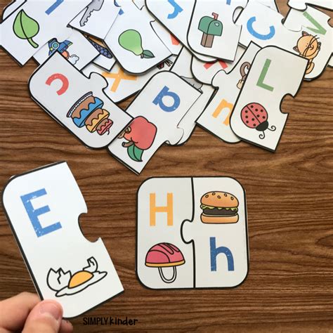 Free Printable Letter Matching Game - Simply Kinder