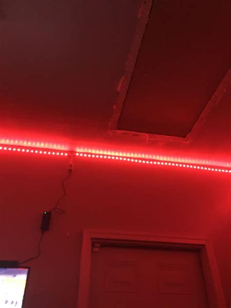 Led Lights In A Room Red - img-stache