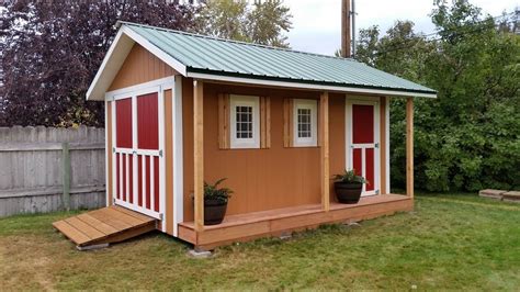 Wooden outdoor storage shed plans