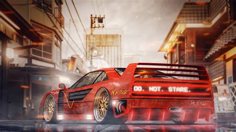 Ferrari F40 Digital Art 4k Wallpaper,HD Cars Wallpapers,4k Wallpapers ...