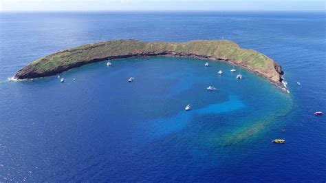 Molokini Crater's famous "crescent" shape comes from it's explosive history. Molokini was ...