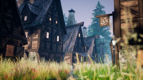 ArtStation - «Medieval Town Game Environment Kit» by mkaplunow | Game ...