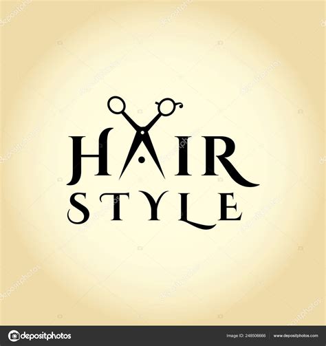 Hair Stylist Logo Scissors Scissors Vector Logo Design Template Vector Stock Vector Image by ...