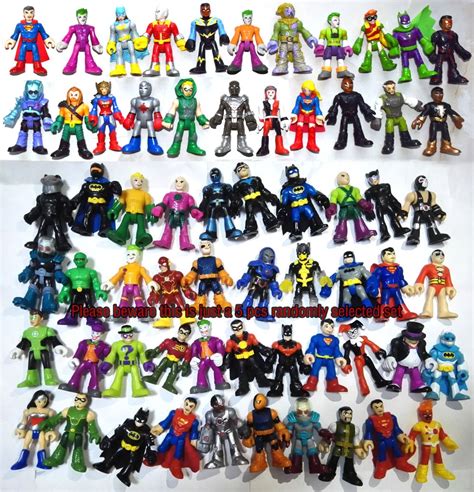 Lot of 5 PICS Imaginext Random Select DC Super Hero Loose Action Figure TOY FREE SHIPPING-in ...