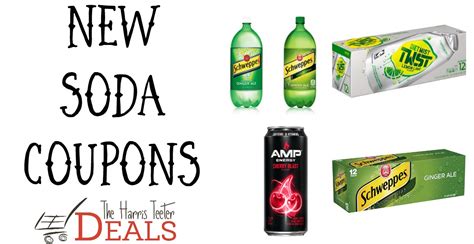 NEW Soda Coupons! {Schweppes, Mist Twist, Crush, AMP, and more!} - The ...