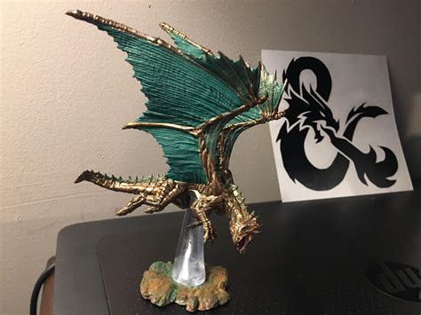 [ART] Young Bronze Dragon mini : r/DnD