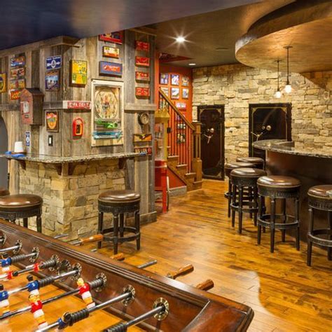 dream home | Basement bar design, Man cave home bar, Basement design