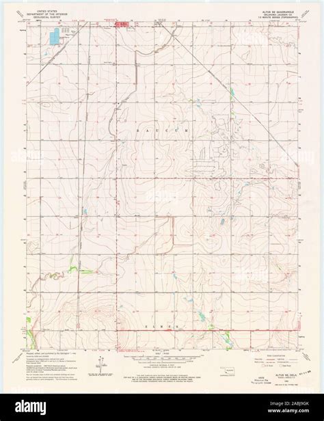 Map of altus oklahoma hi-res stock photography and images - Alamy