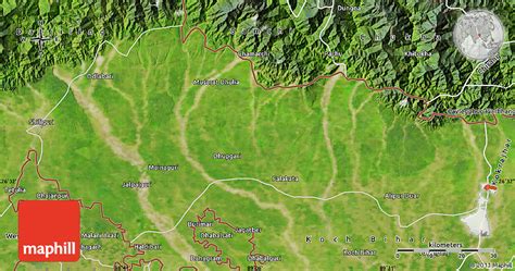 Satellite Map of Jalpaiguri