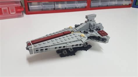 Mini Scale Republic Attack Cruiser MOC : r/lego