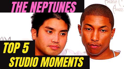 The Neptunes (Pharrell Williams/Chad Hugo) TOP 5 Studio Moments (Caught On Camera) - YouTube