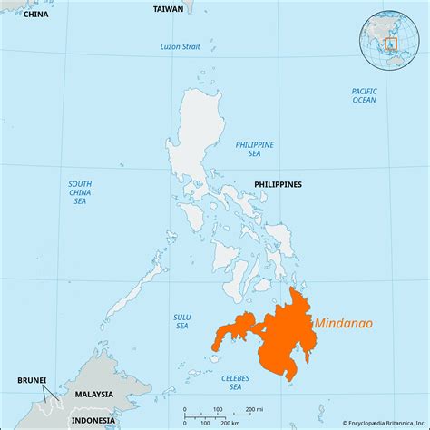 Map Of Mindanao In The Philippines - Charin Aprilette