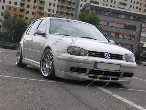 Prelungire tuning sport bara fata VW Golf 4 GTI Editie 25 Jubi 1997-2004 ver1 - Servco Tuning ...